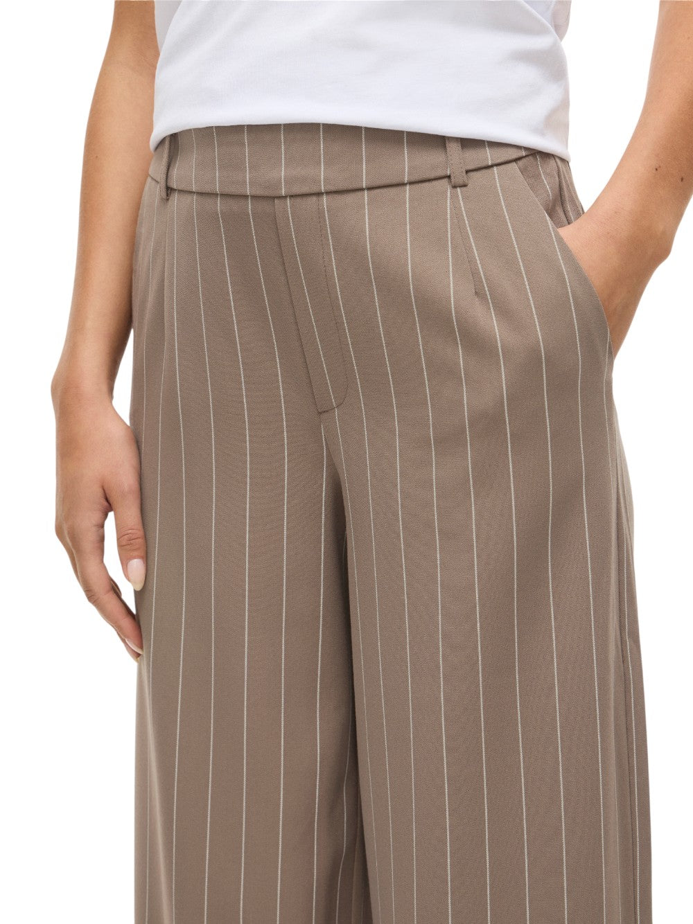 VILA Pantalone Donna VIVARONE PATTERN HW WIDE PANT - NOOS 14089556
