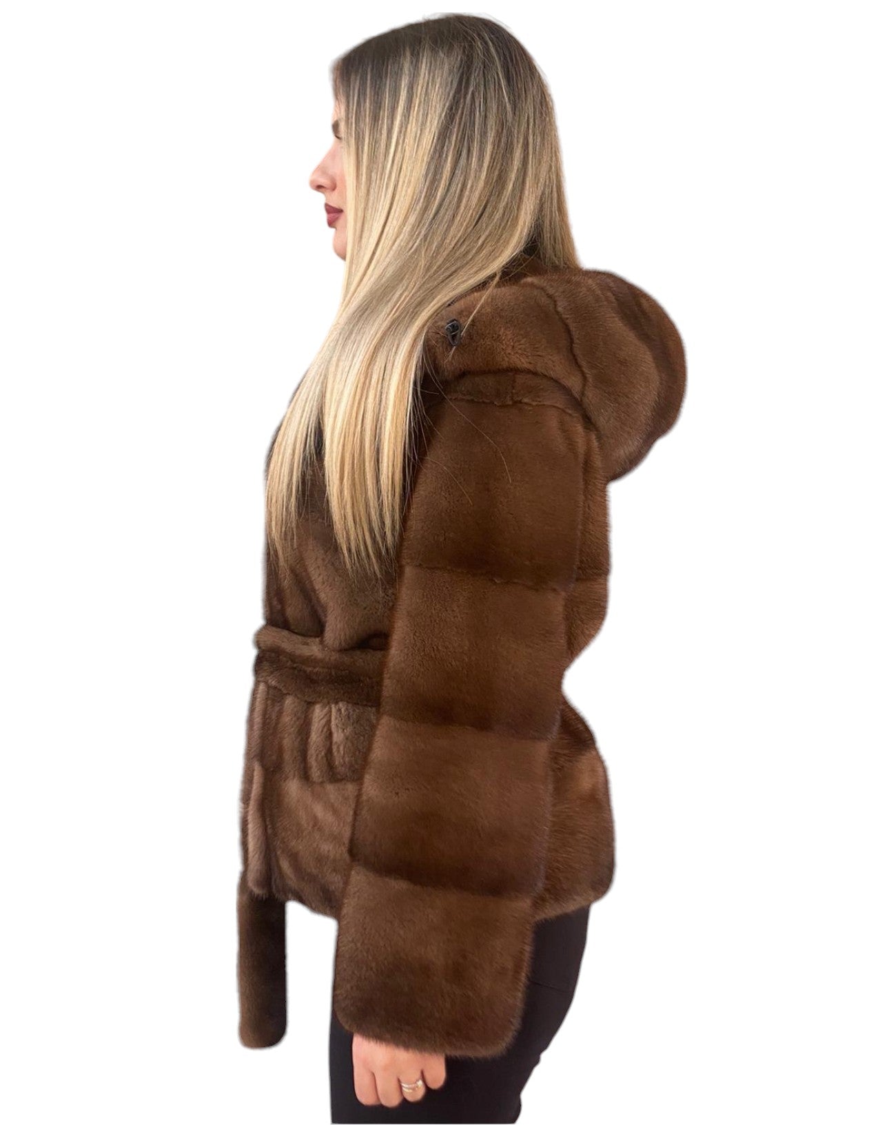 Yes London Women's Fur Coat LC/2069
