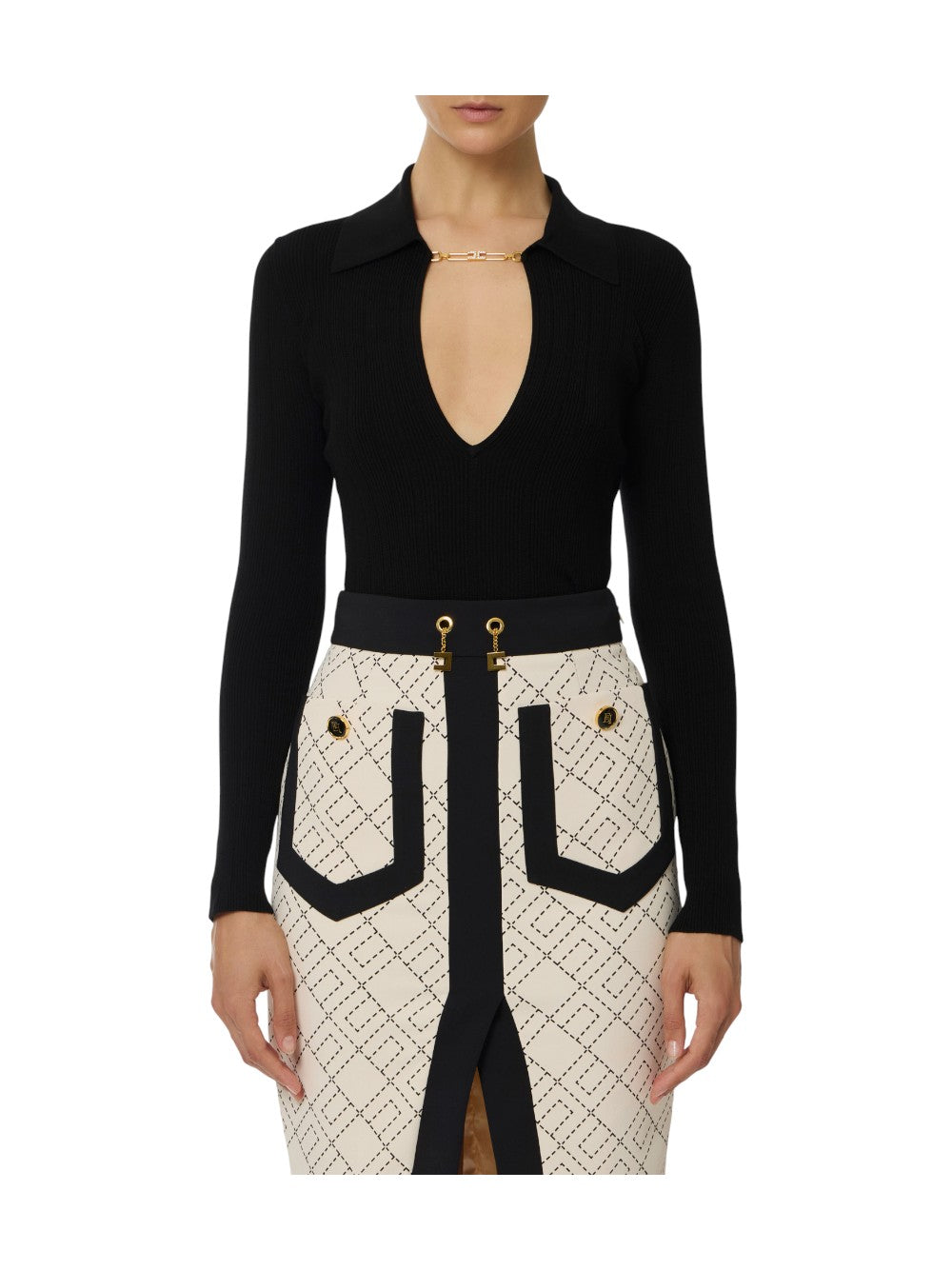 Elisabetta Franchi Maglia Donna  MK09B56E2110