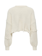 ONLY Maglia Donna ONLDALIA LIFE LS FRINGE PULL KNT 15352093