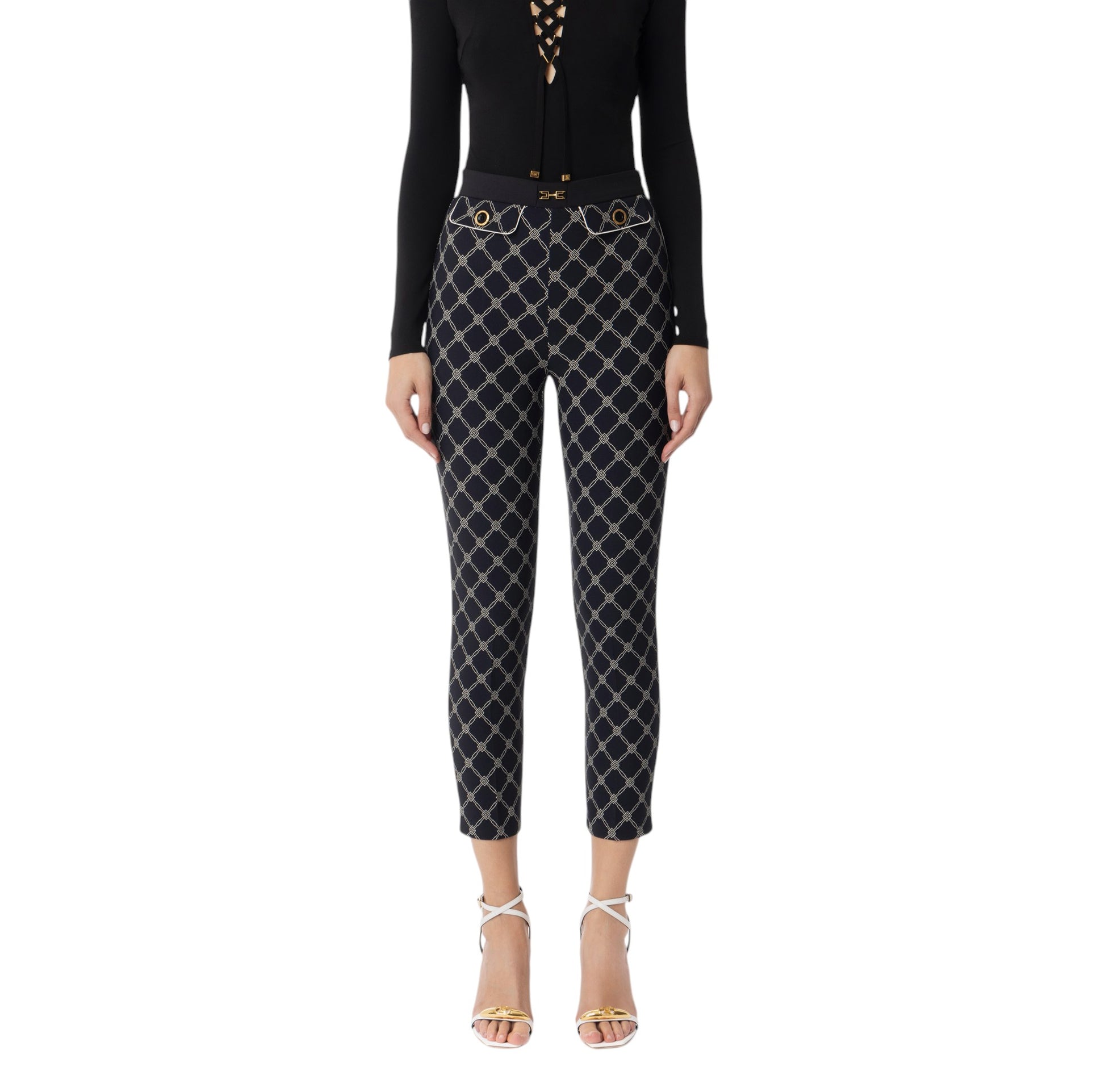 elisabetta franchi pantalone Donna PAS7151E2