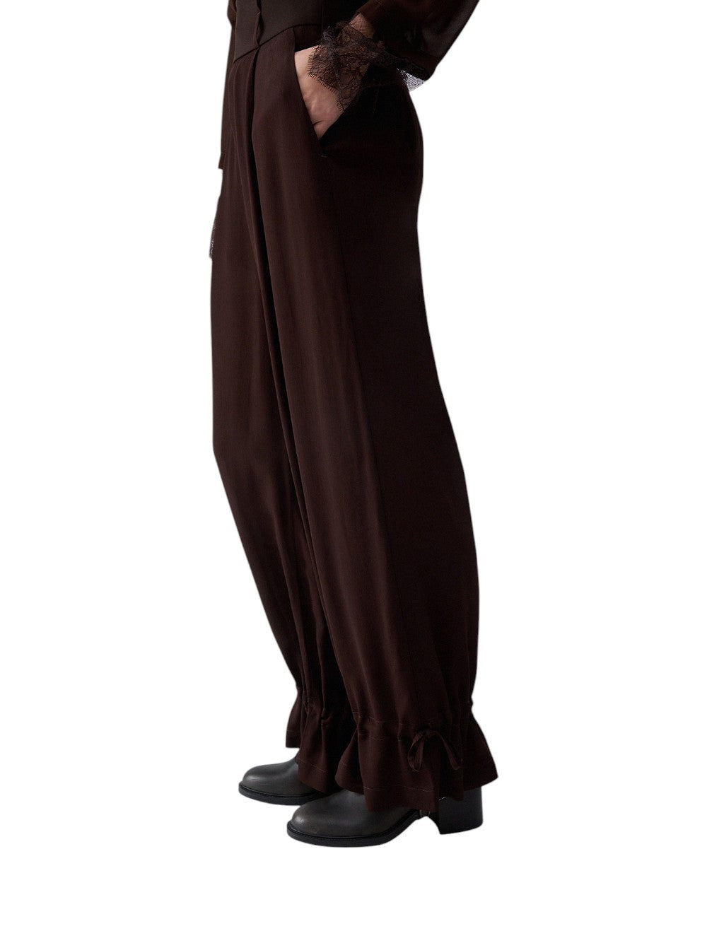 Liu Jo Pantalone Donna PANT. LUNGO CON COULISSE FONDO CF6132T576A X0807