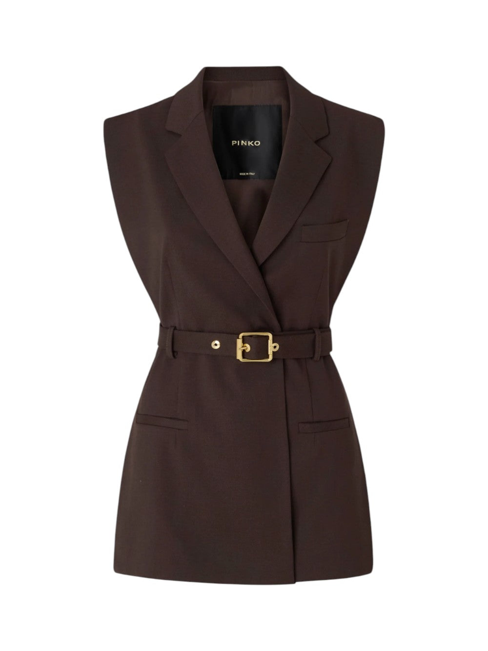Pinko Giacca Donna NURAQUS GILET DIAGONALE MISTO 107727A3MS M04