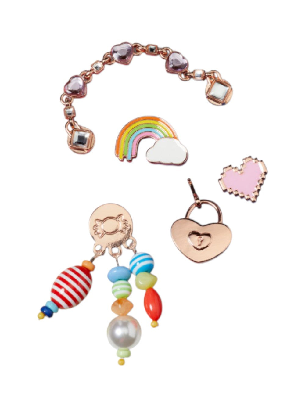 CROCS Charm Donna Shine Like a Diamond 5 Pack CR.4286 JIB UCOL
