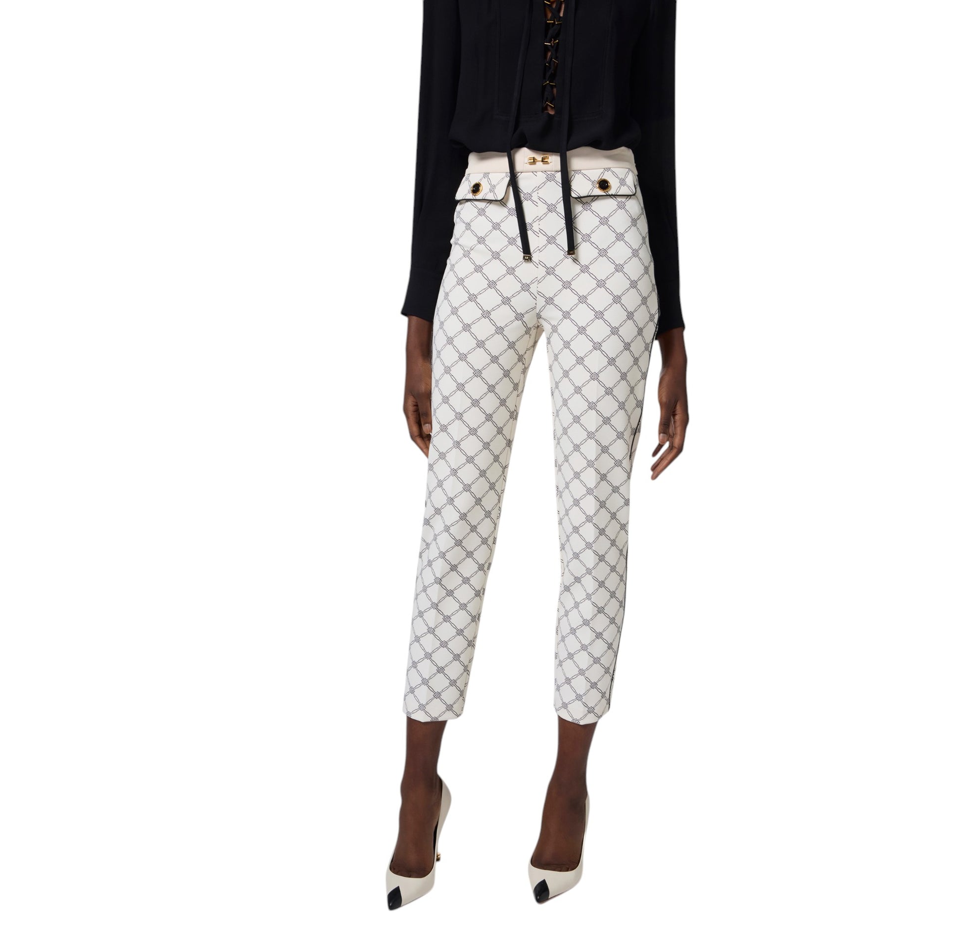 elisabetta franchi pantalone Donna PAS7151E2