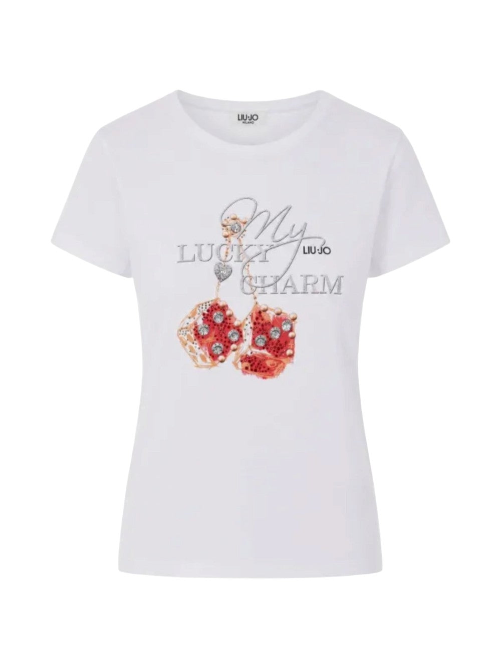 Liu Jo T-SHIRT Donna ECS T-SHIRT SKIndiaNY FIT M/C WF6407JS923 L9435