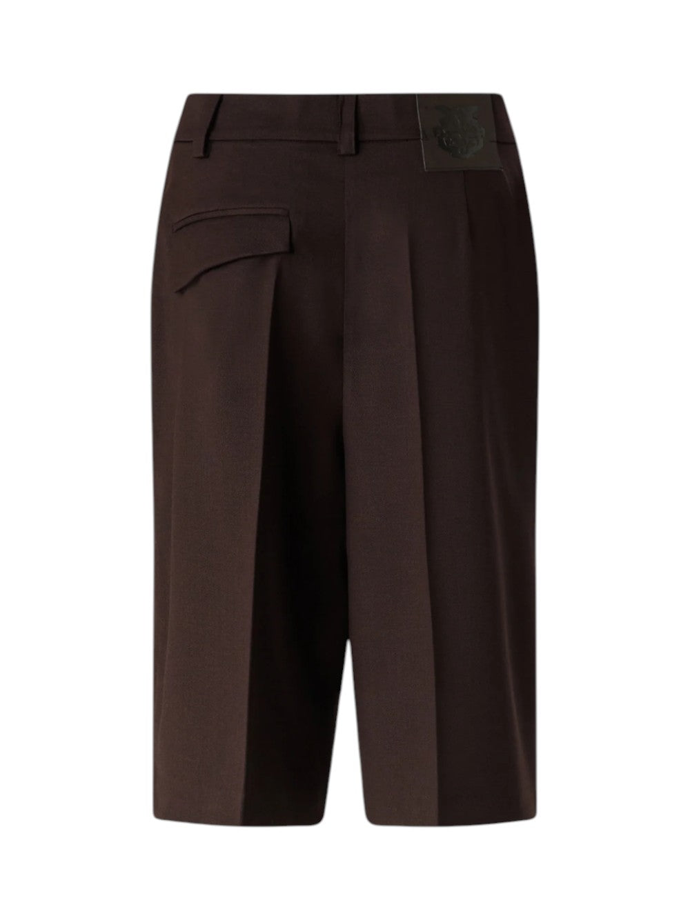 Pinko Pantalone Donna MERLOT BERMUDA DIAGONALE MISTO 107714A3MS M04