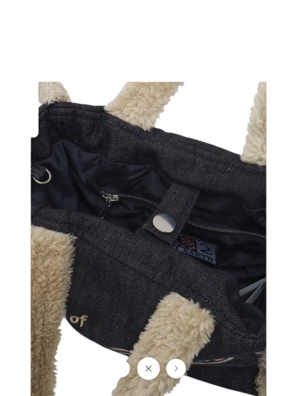 MC2 Saint Barth Borsa Donna COLETTE SHEARLING COL0031 00144M