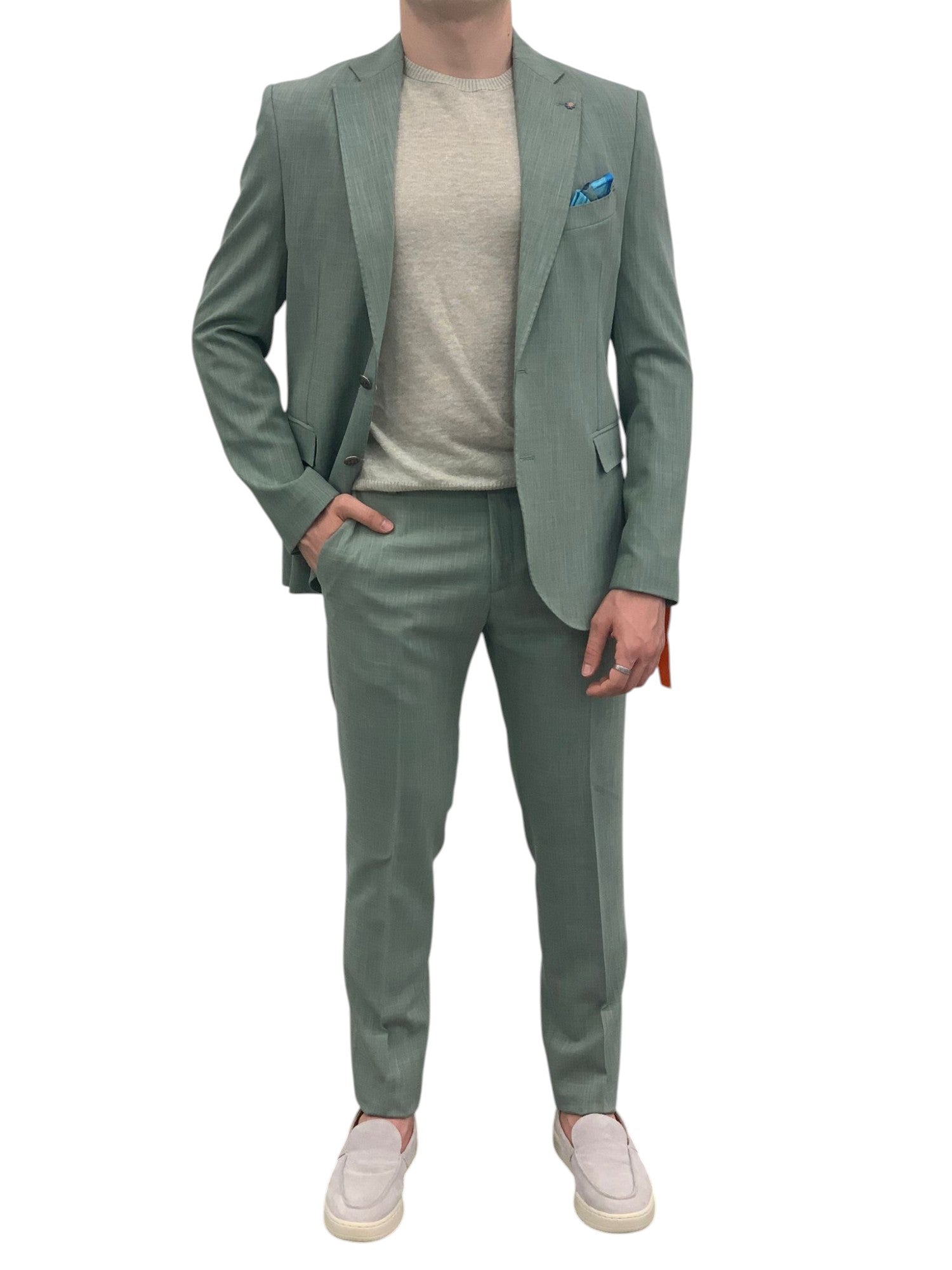 BHARNABA abito uomo Uomo BIANCOSPINO-AB7200