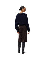 Pinko Pantalone Donna MERLOT BERMUDA DIAGONALE MISTO 107714A3MS M04
