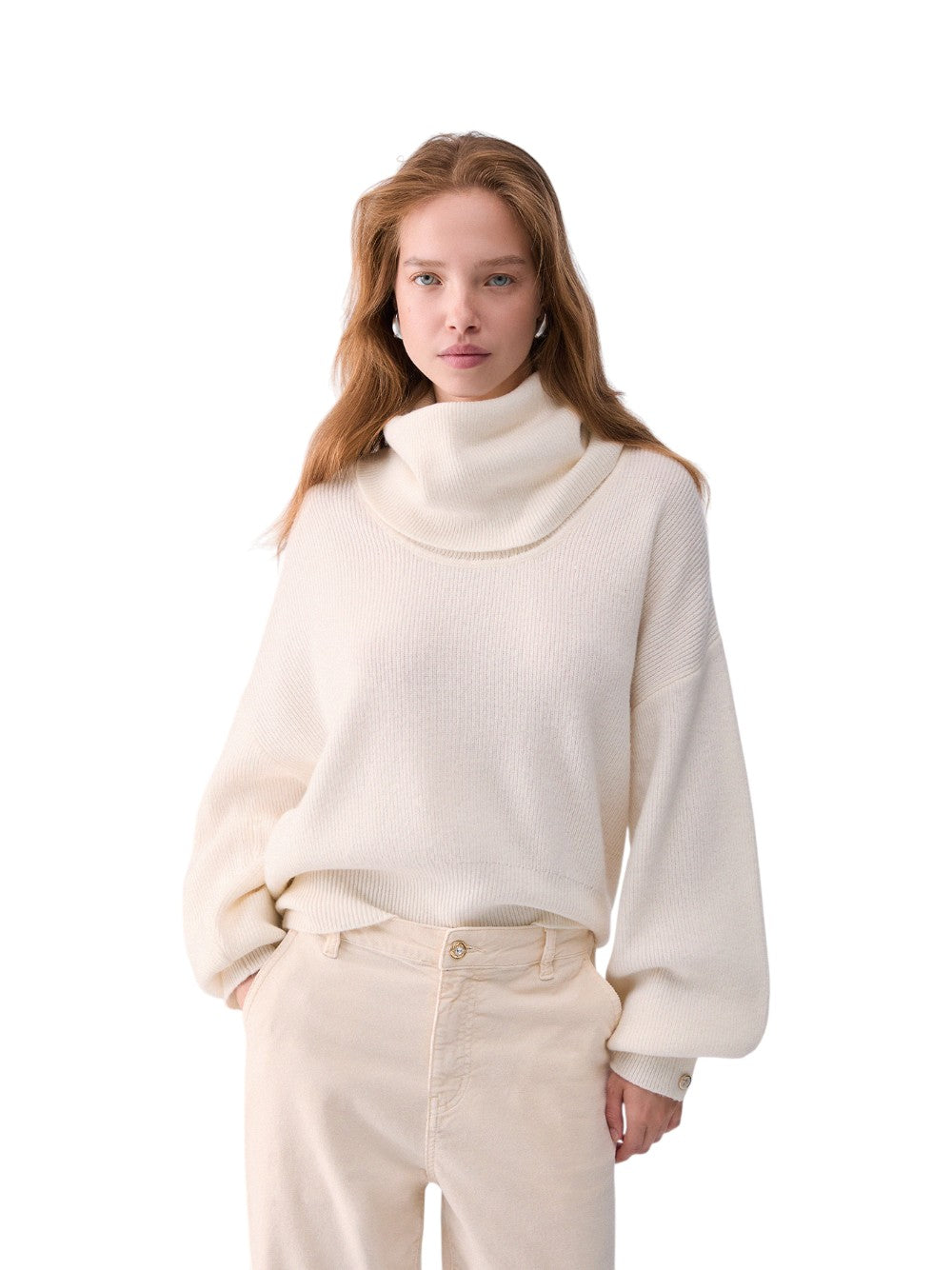 Liu Jo Maglia Donna ECS MAGLIA CHIUSA M/L ASIMMET. CF6250MS009 10701
