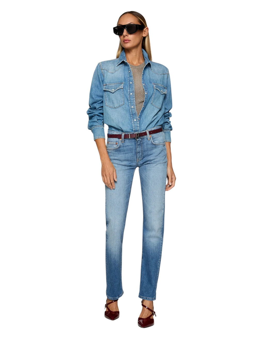 DONDUP JEANS Donna DP801 DSK297D
