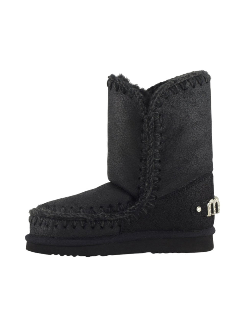 Mou stivali Donna Eskimo 24  rhinestones logo MU.FW101037B CB