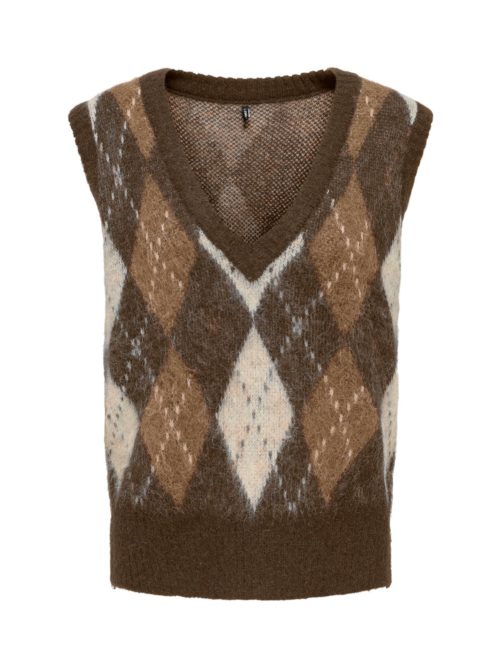 ONLY Maglia Donna ONLNOEME LIFE SL JQ VEST V-NECK KNT 15353229