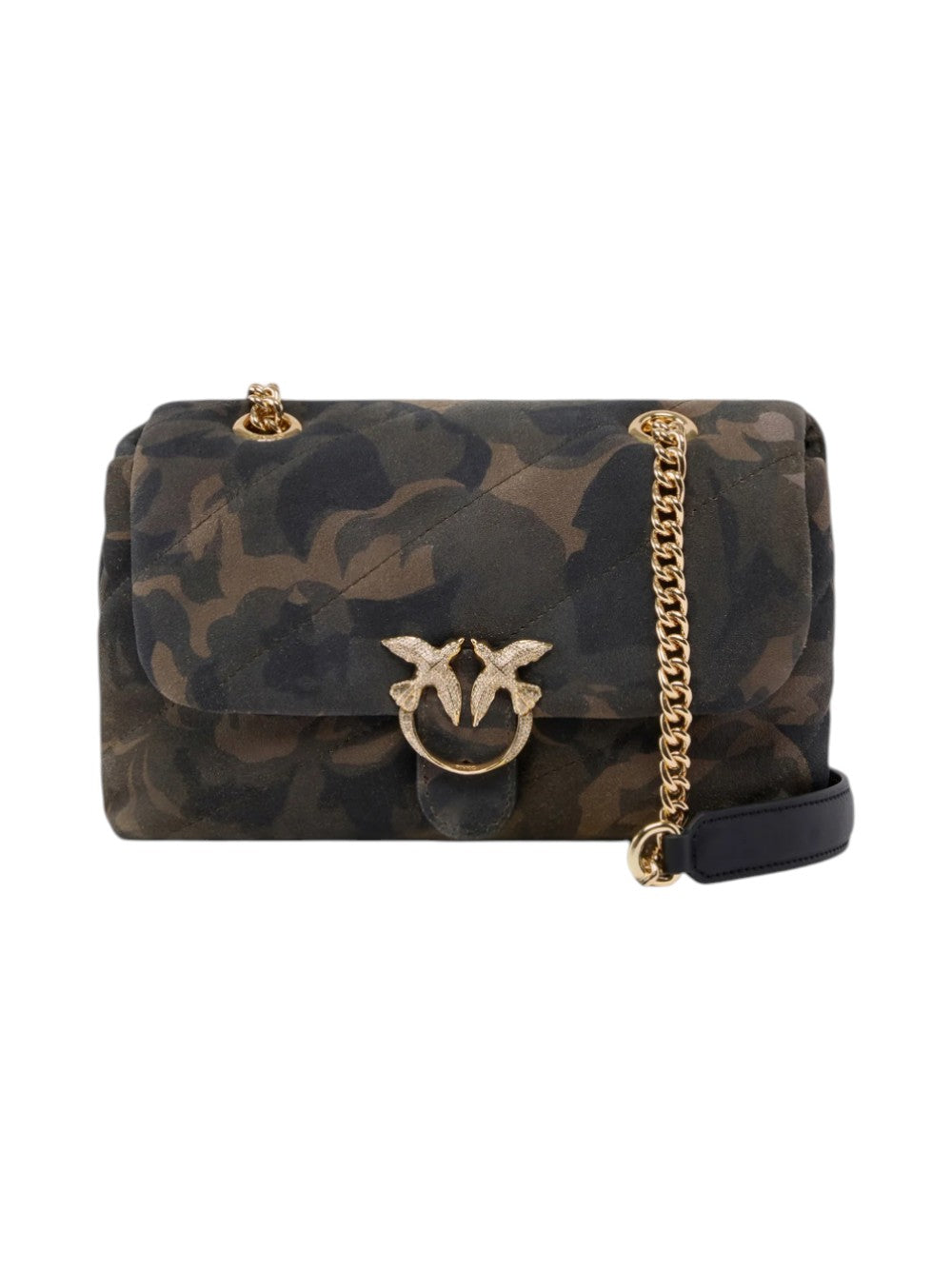 Pinko Borsa Donna LOVE PUFF MINI CL SUEDE PRINT 100039A3LR ST3Y