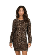 ONLY Abito Donna ONLCONFIDENCE L/S DEEP SEQUINS DRESSJRS. 15360167
