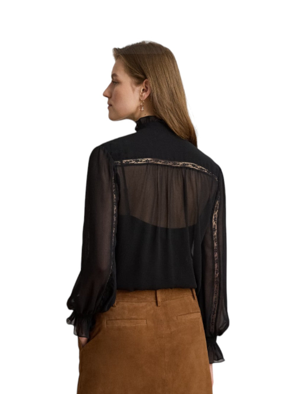 Lauren Ralph Lauren Blusa Donna WOVEN-BLOUSE-SHIRT 200P13729001