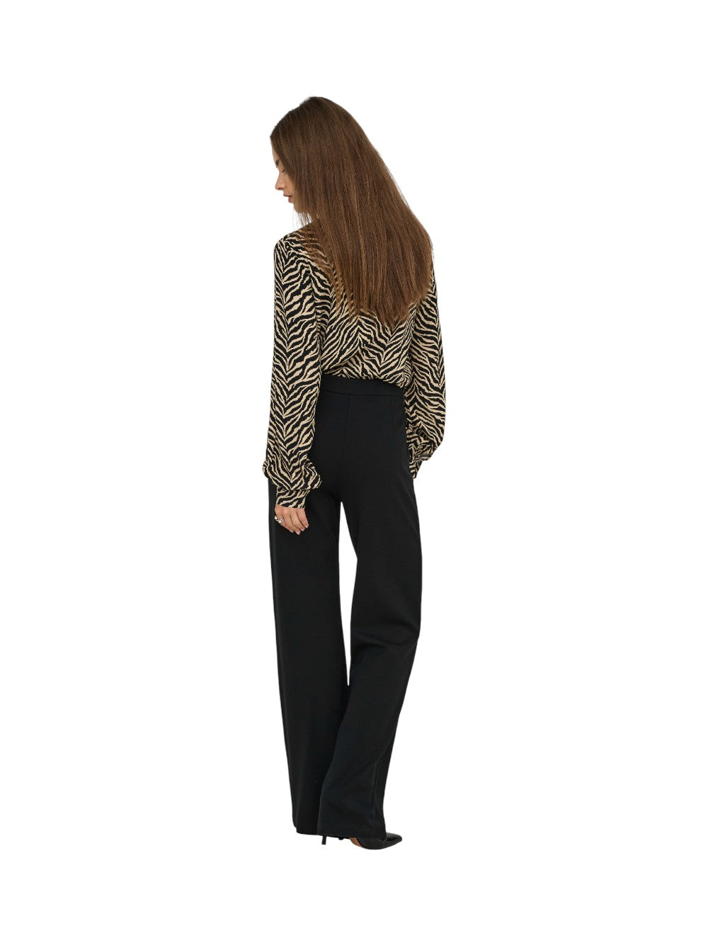 ONLY Pantalone Donna ONLPOPTRASH LIFE HW BELT WIDE PANT PNT 15353586