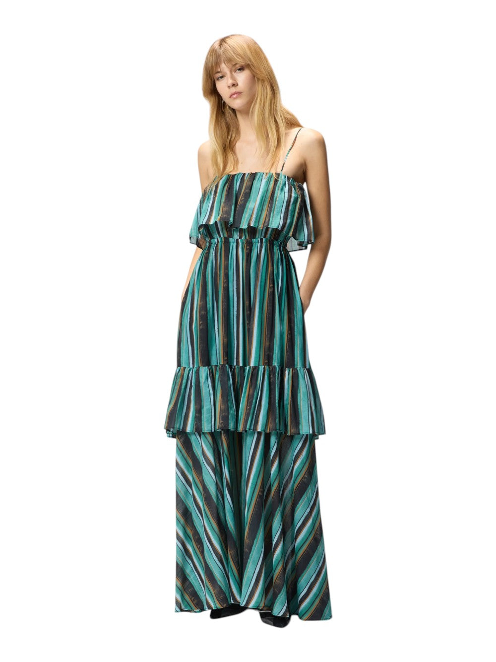 Pinko Abito Donna ARLUNO ABITO MUSSOLA STAMPA RI 106878A3CHSD3