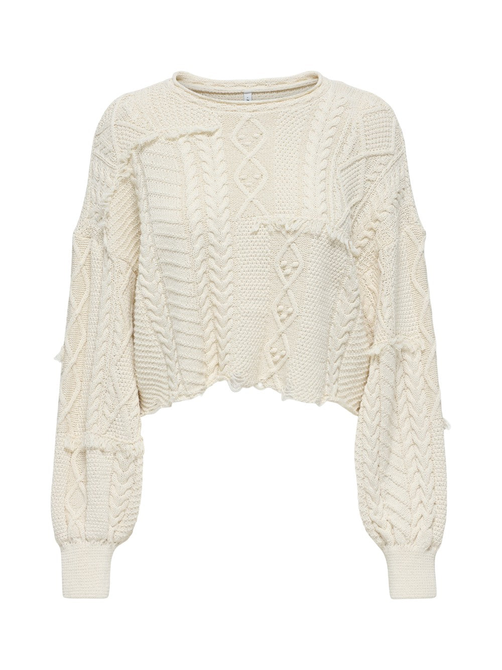 ONLY Maglia Donna ONLDALIA LIFE LS FRINGE PULL KNT 15352093