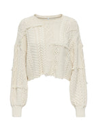 ONLY Maglia Donna ONLDALIA LIFE LS FRINGE PULL KNT 15352093