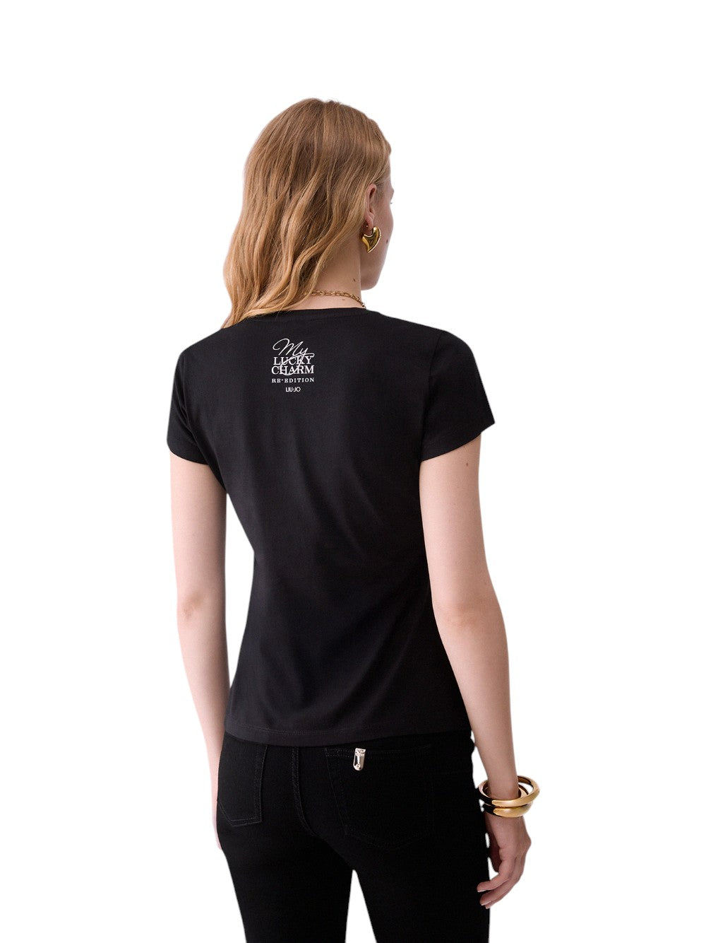 Liu Jo T-SHIRT Donna ECS T-SHIRT SKIndiaNY FIT M/C WF6407JS923 L9545