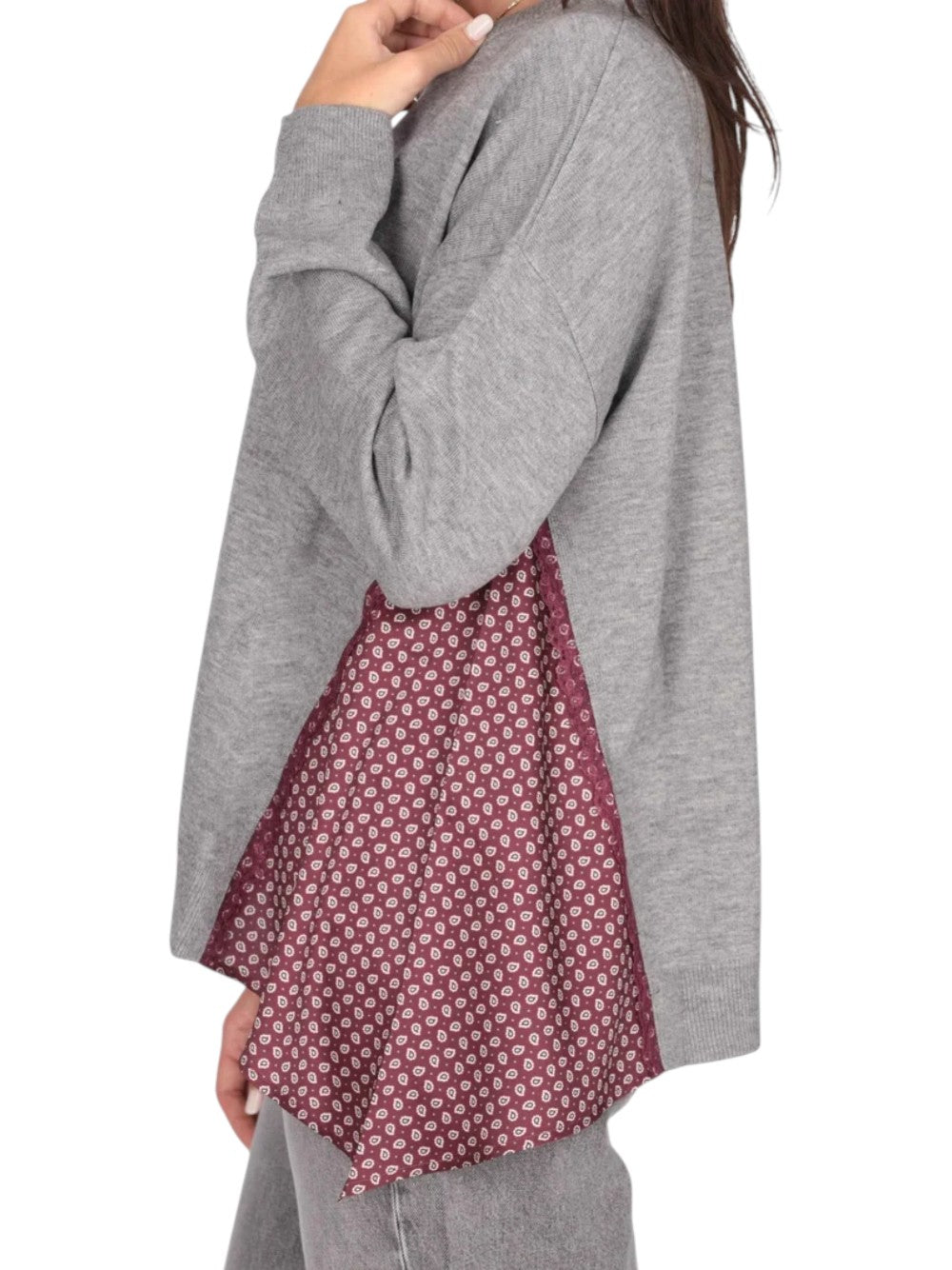 Liu Jo Maglia Donna MAGLIA M/L SPICCHI LATERAL WF6290MA16R L9192