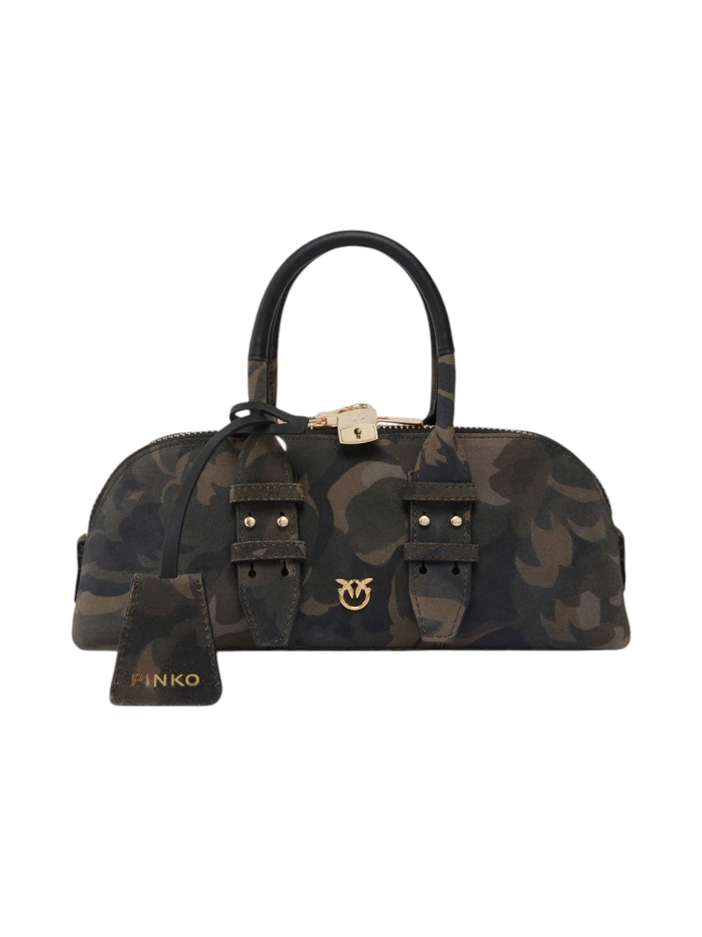 Pinko Borsa Donna BOWLING BAG HORIZONTAL SUEDE P 105334A3LR ST3Y