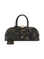 Pinko Borsa Donna BOWLING BAG HORIZONTAL SUEDE P 105334A3LR ST3Y