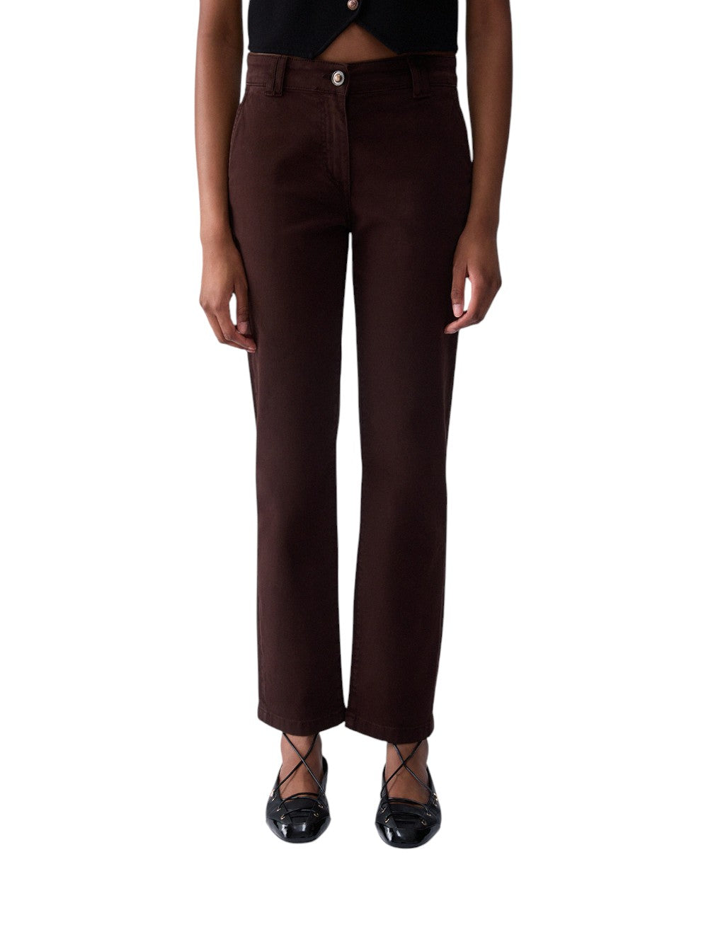 Liu Jo Pantalone Donna M.W. CIGARETTE CROPPED WF6128T708A 91106