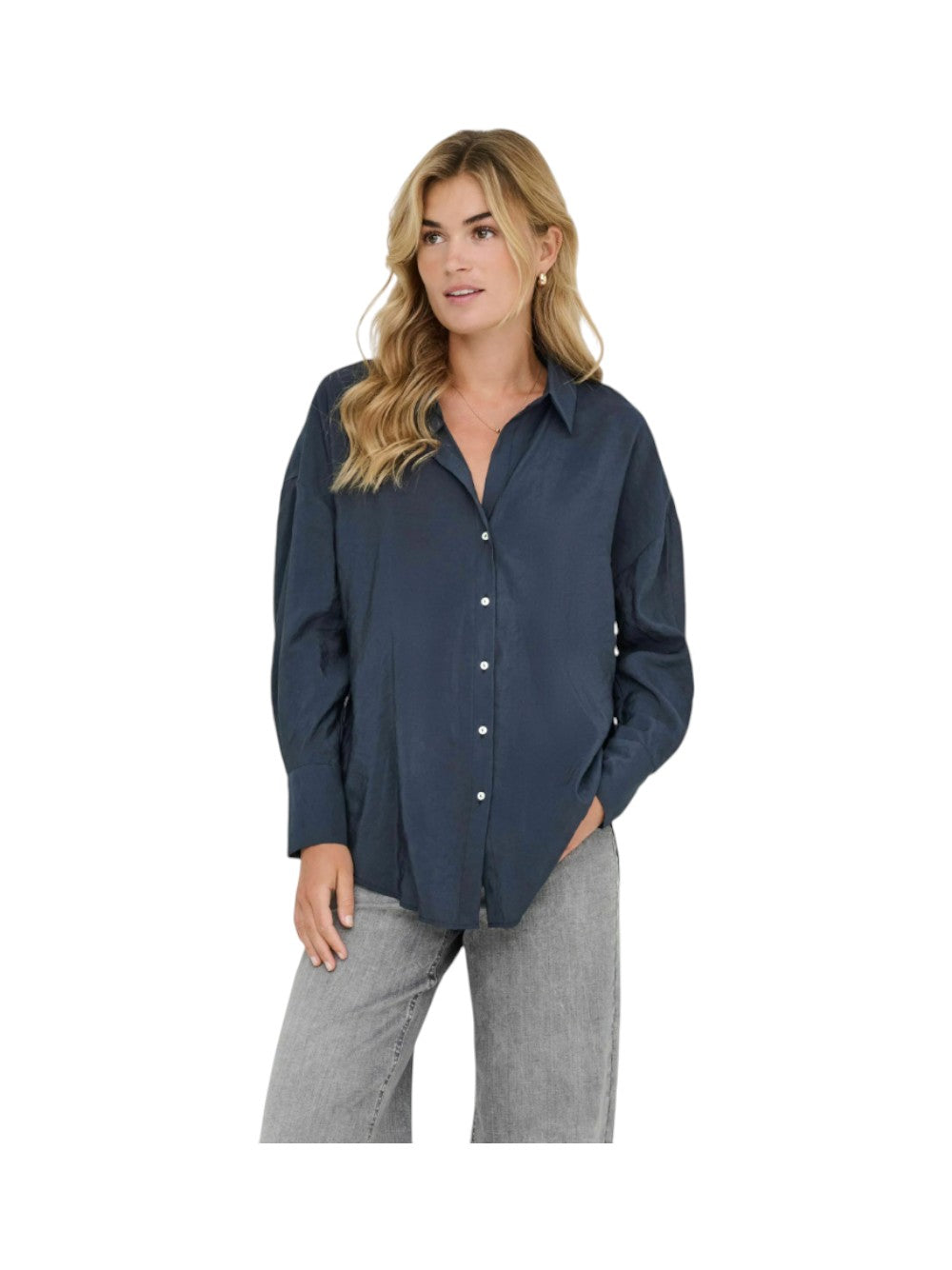 ONLY Camicia Donna ONLZAZIMA L/S LOOSE SHIRT WVN NOOS 15272523