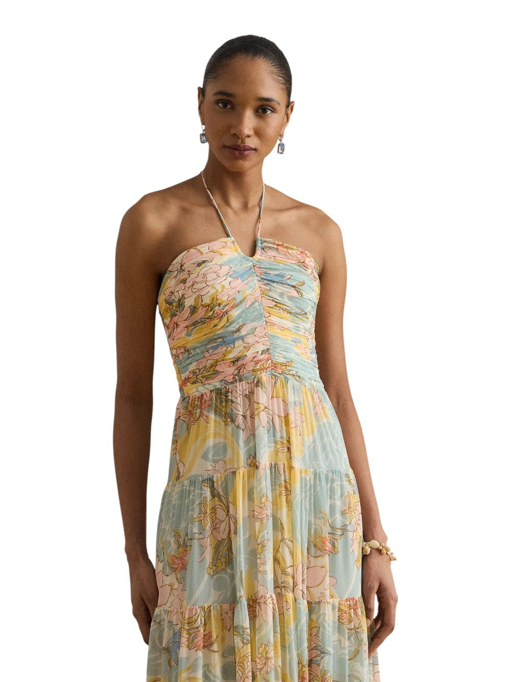 Lauren Ralph Lauren Abito lungo Donna Woven 253P08930001