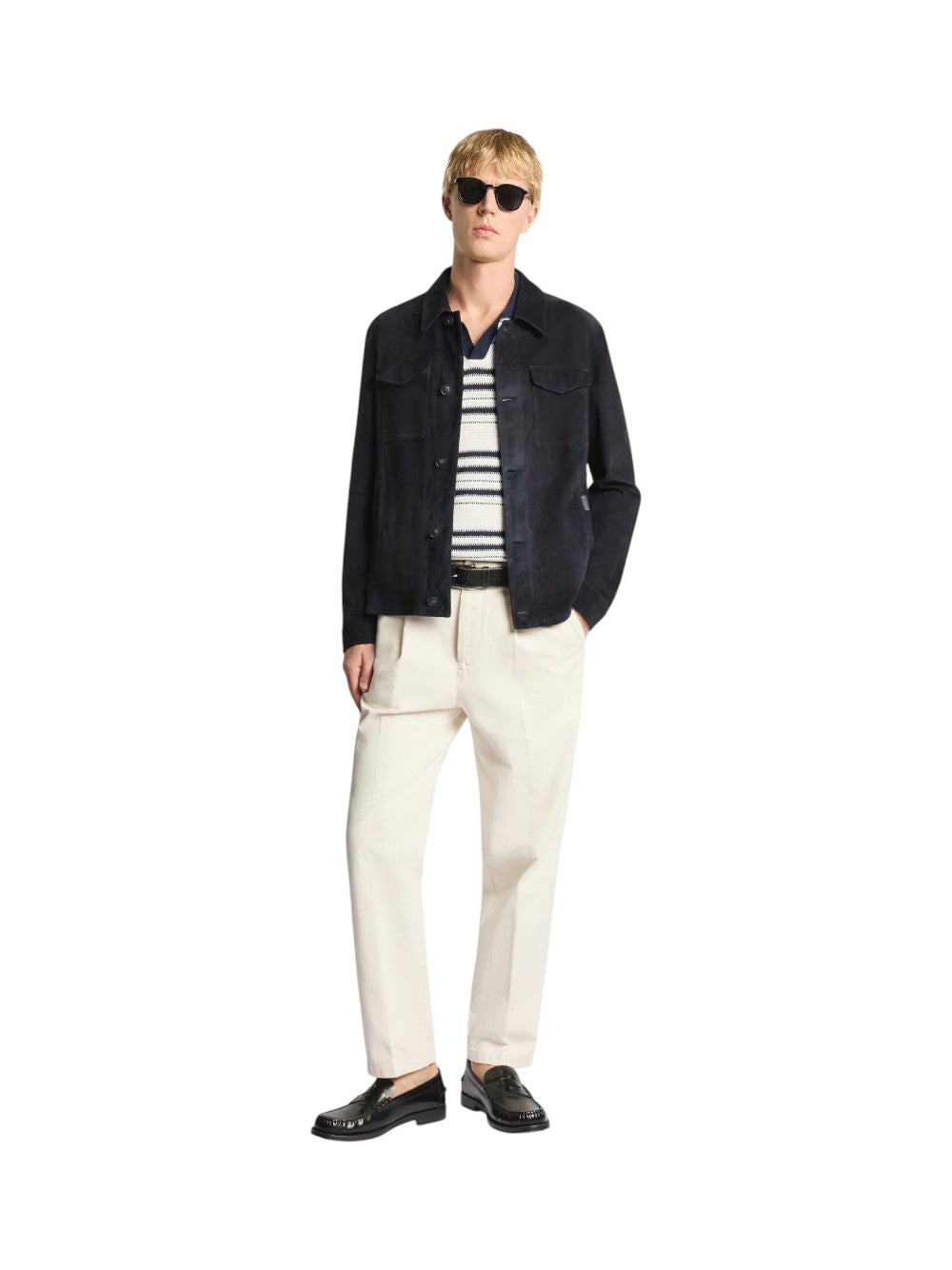 Fay GIUBBINO Uomo SUEDE SHIRT NAM04520480VWDU807