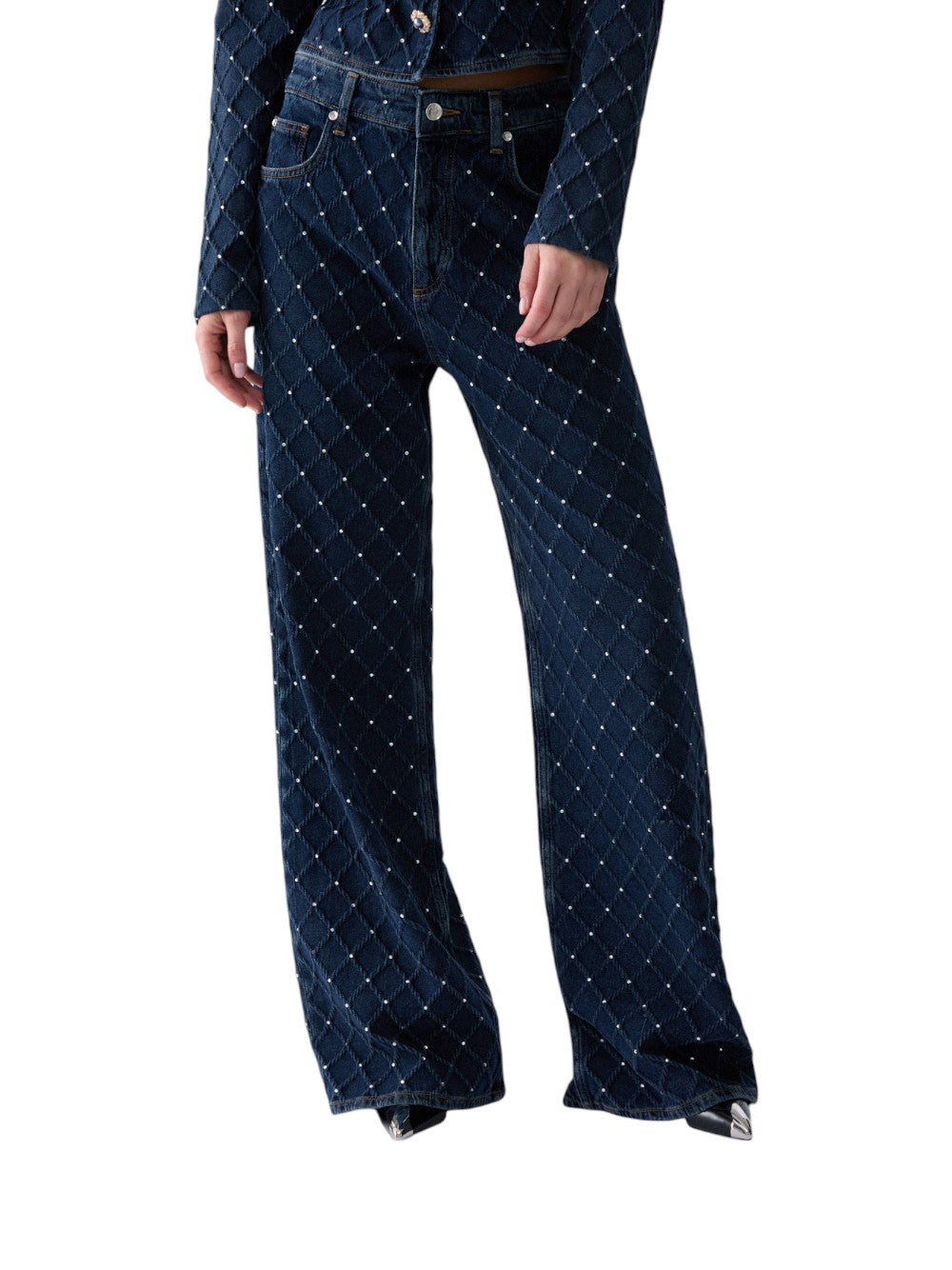 Liu Jo Jeans Donna PANT.STRAIGHT MATELASSE H.W. UF6173D0374 79107