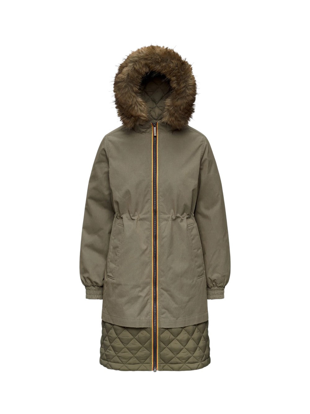 K-Way GIUBBINO Donna FOSCA WAX COTTON NYLON K6136HW DB8