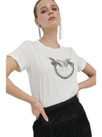 Pinko T-SHIRT Woman QUENTIN T-SHIRT JERSEY LOGO