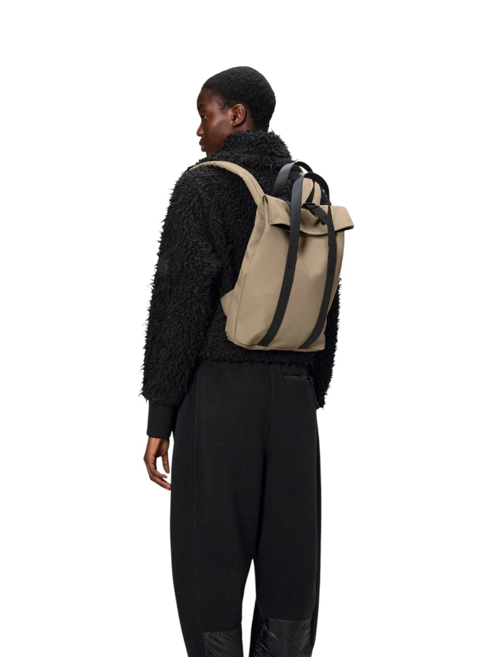 Rains Zaino Unisex adulto 2 WAY TOTE BACKPACK MINI 12780 BEI