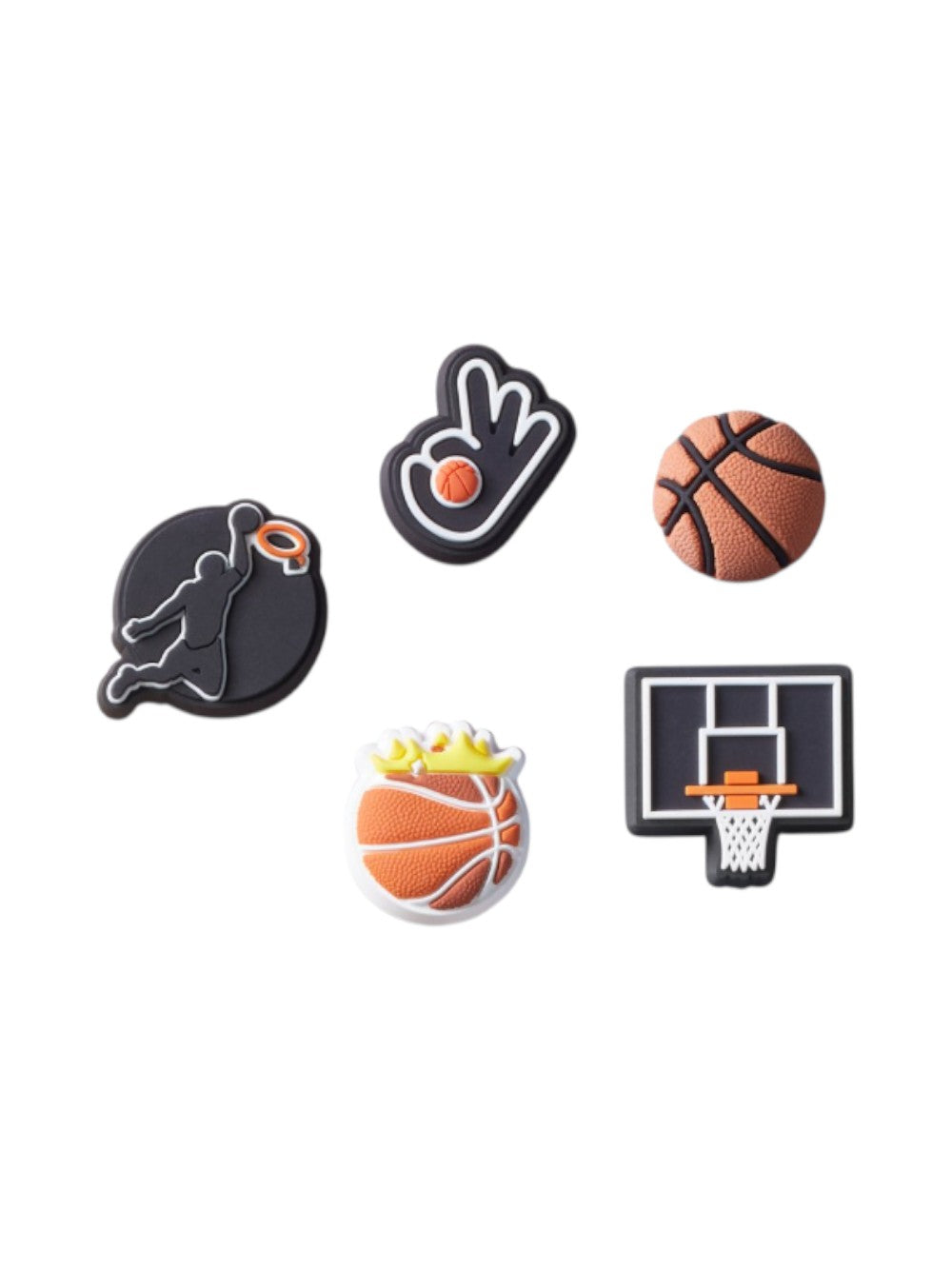 CROCS Charm Donna Basketball Team 5 Pack CR.5195 JIB UCOL