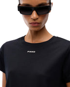 Pinko T-SHIRT Donna BASICO T-SHIRT JERSEY LOGO PIN 100373A3HK Z99