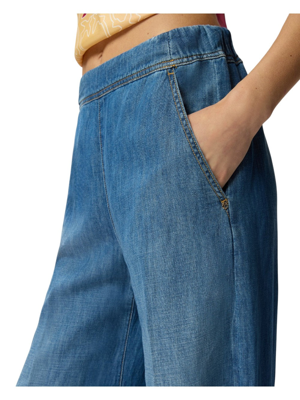 Pinko Pantalone Donna SPIAGGIA PANTALONE LIGHT DENIM 106398A33JPJD