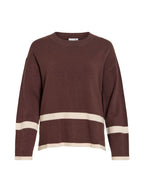 VILA Maglia Donna VIRIL 14112403 19-0915 TCX