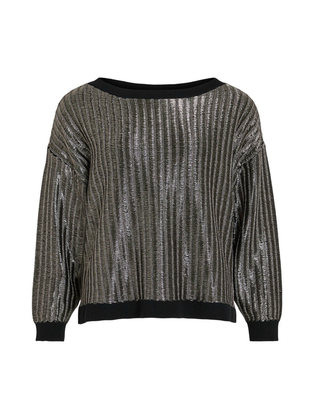 VILA Maglia Donna VICHANSA BOATNECK L/S KNIT TOP 14110481