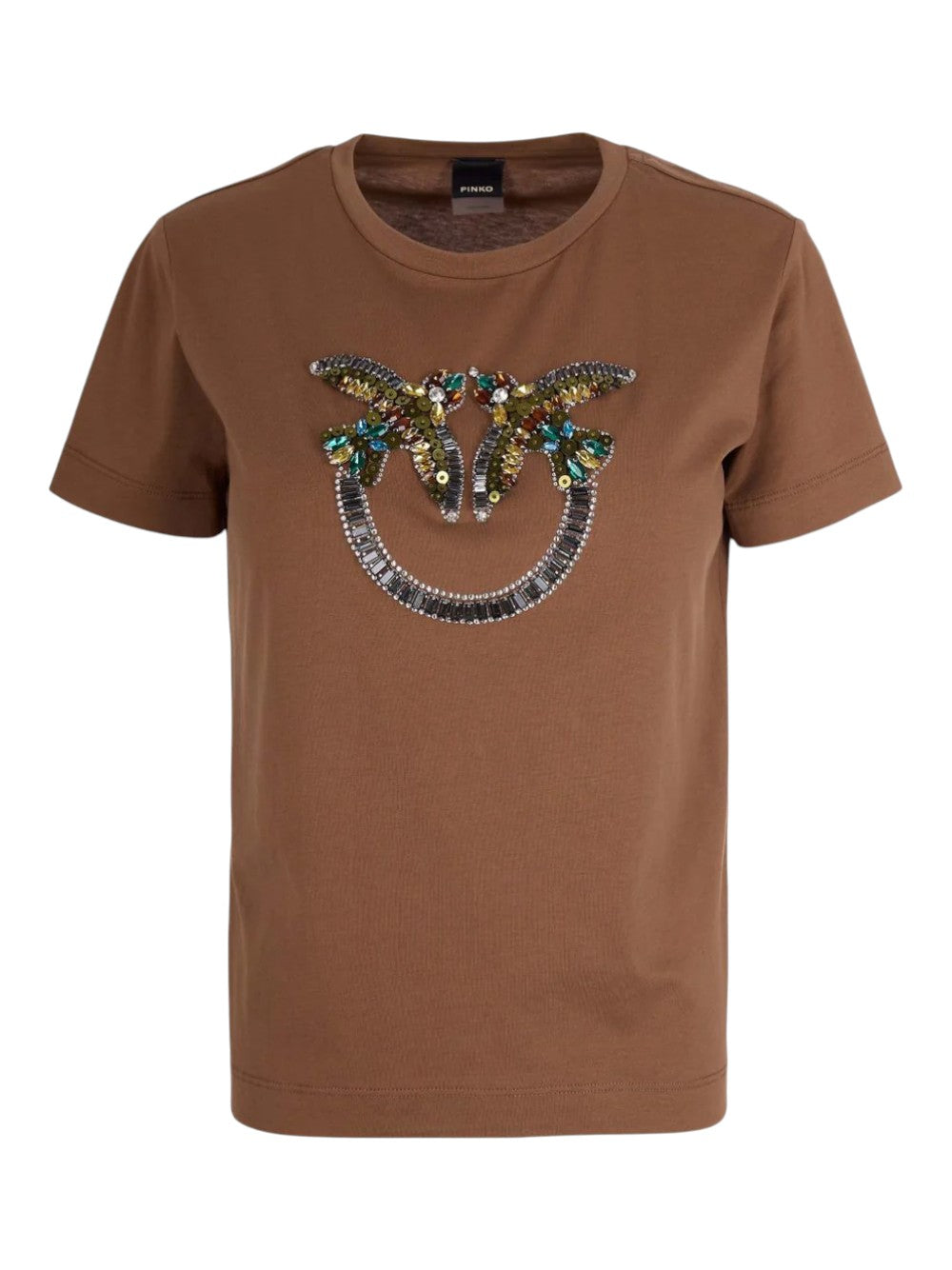 Pinko T-SHIRT Donna QUENTIN T-SHIRT JERSEY RICAMO 100535A33FL78