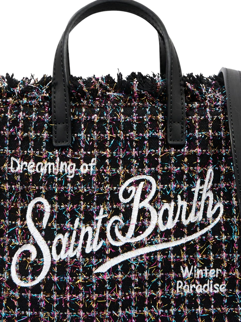 MC2 Saint Barth Borsa Donna VANITY MINI TWEED N VAMI032 00193M