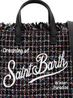 MC2 Saint Barth Borsa Donna VANITY MINI TWEED N VAMI032 00193M