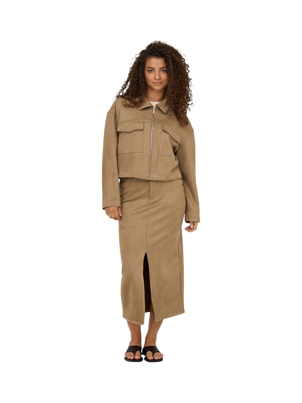 ONLY Giubbino Donna ONLSTINA FAUX SUEDE 15351260