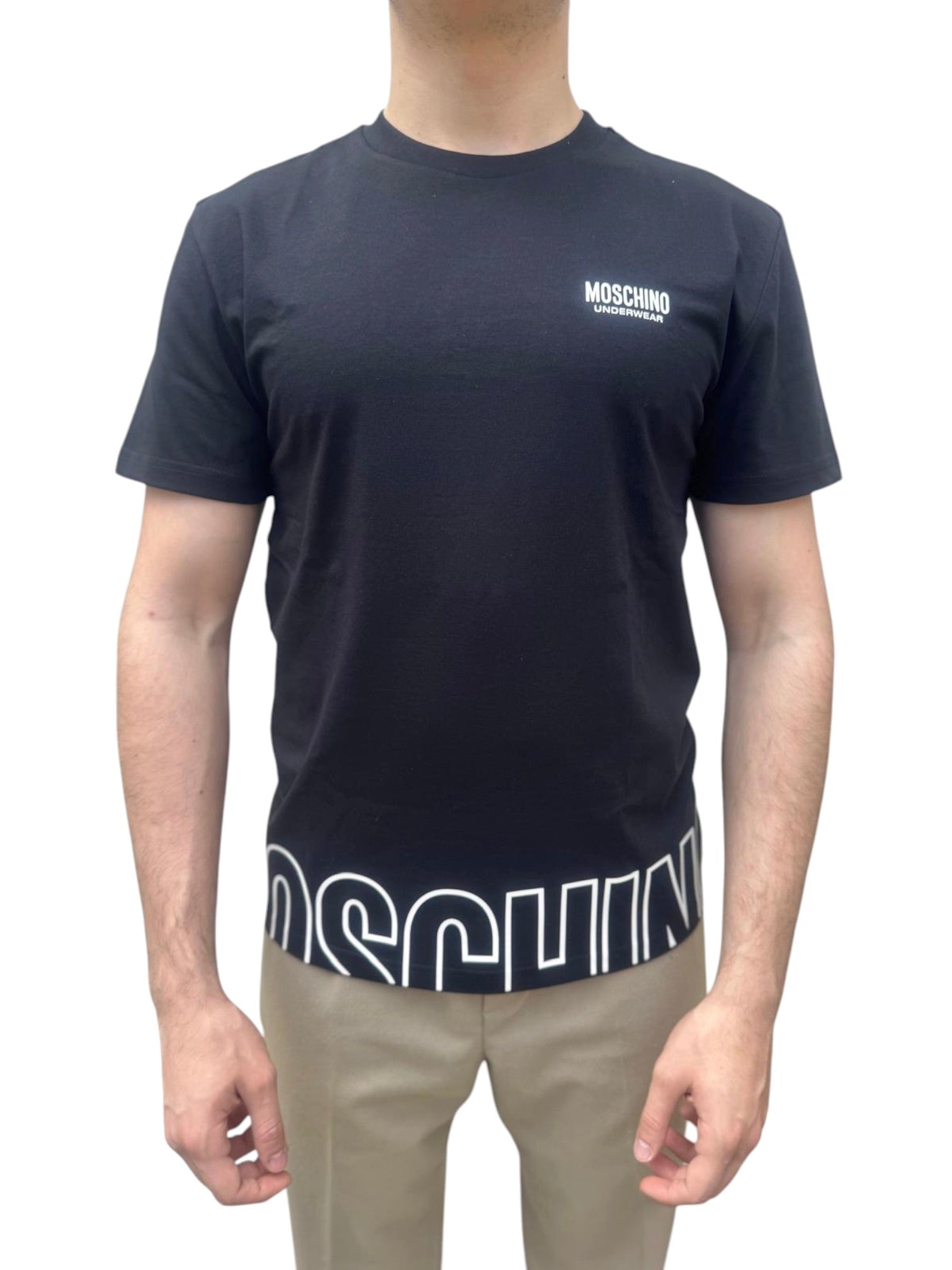 MOSCHINO Men's T-SHIRT V1A07124303