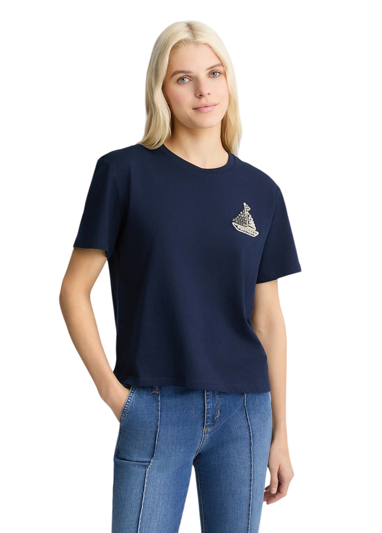 LIU JO T-SHIRT Donna CA5371J6308