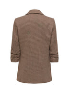 ONLY Giacca Donna ONLLETTIE LIFE 3/4 CHECK BLAZER TLR 15353566