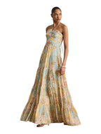 Lauren Ralph Lauren Abito lungo Donna Woven 253P08930001